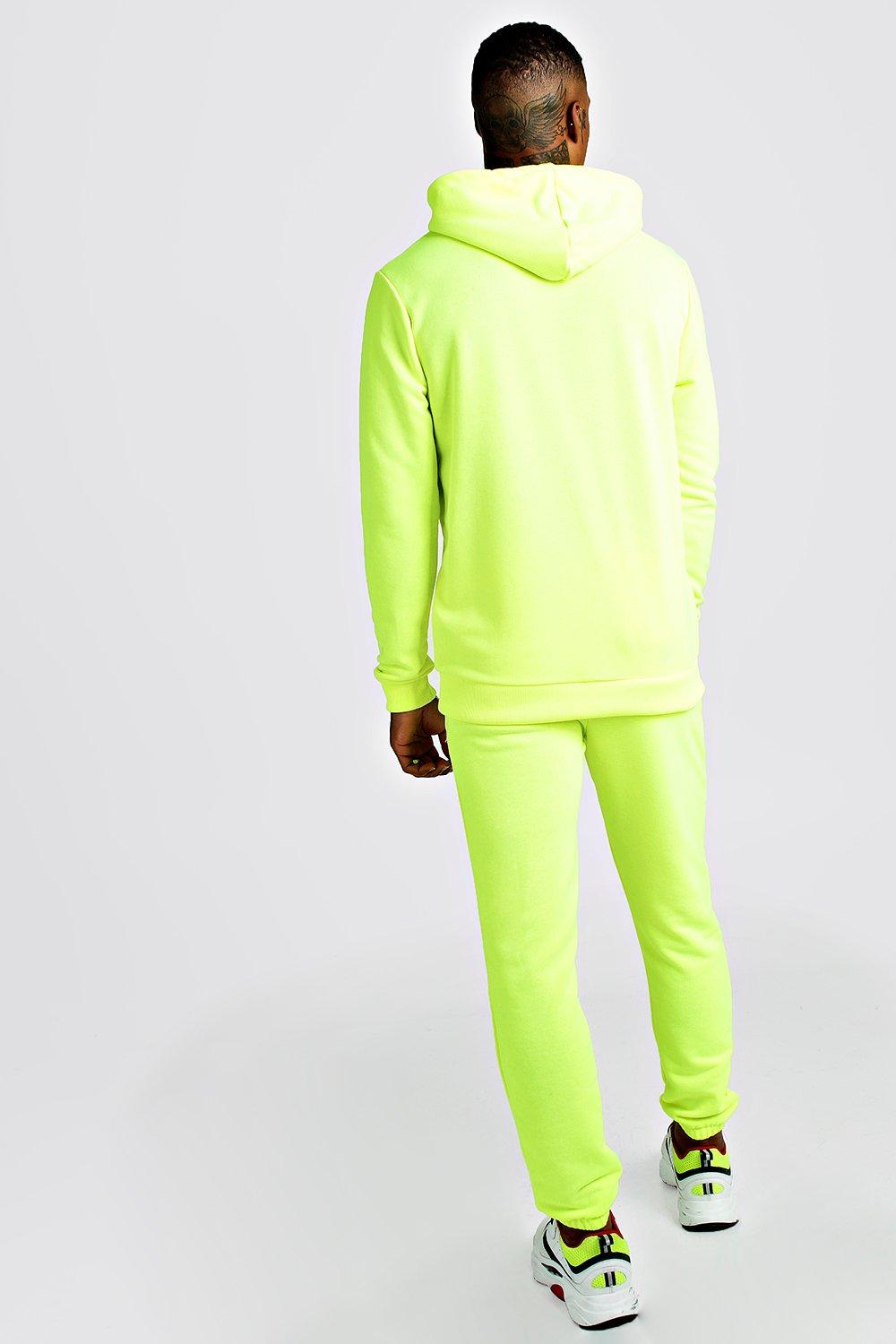 Neon store yellow tracksuit